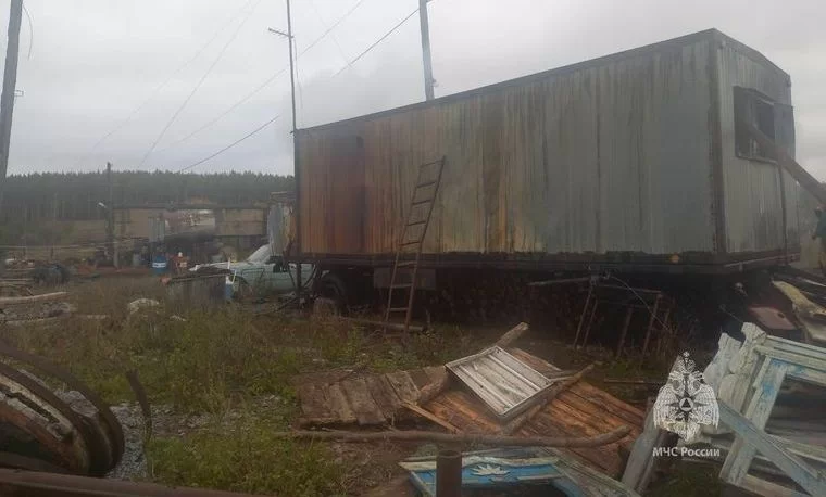 В Альметьевском районе при пожаре на стоянке погибла женщина-охранник