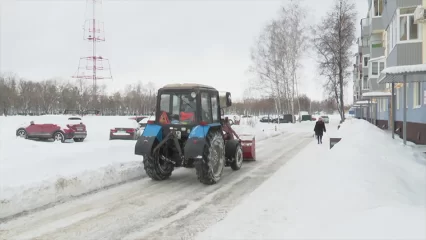 В первый день зимы в Татарстане ожидается метель, туман и снежные заносы