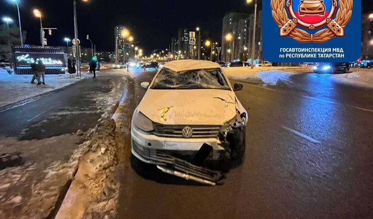 В Казани 18-летний водитель сбил двух человек, один из них умер в больнице