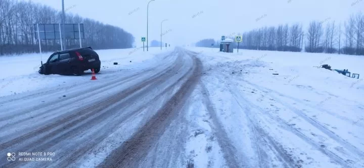 В ДТП на трассе в Татарстане пострадали трое детей