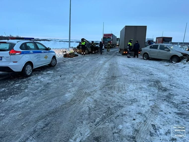 Под Казанью произошло массовое ДТП с погибшими