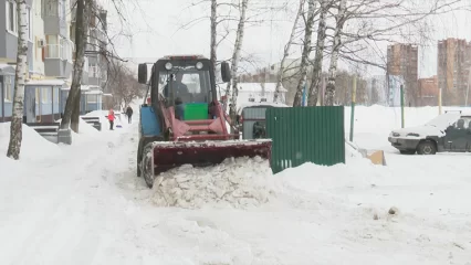 Снег и туман ожидают жителей Татарстана в понедельник