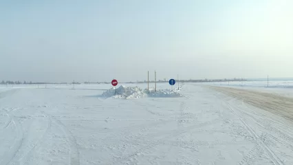 В Татарстане открылась первая ледовая переправа