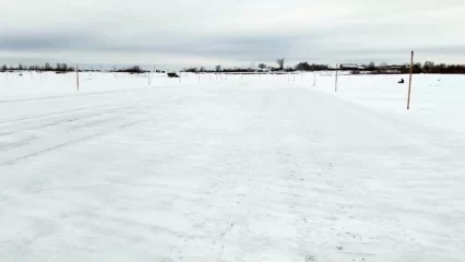 Под Нижнекамском открылась ледовая переправа Соколка – Новый Закамский