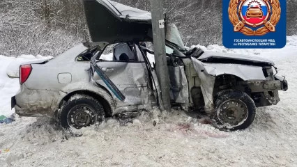 13-летний подросток погиб в ДТП на трассе в Татарстане