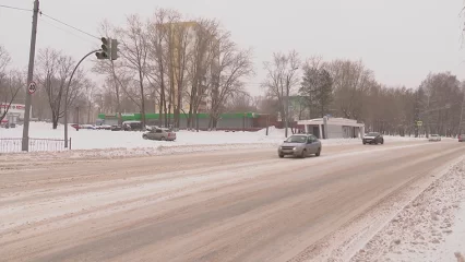 Понедельник встретит татарстанцев метелью, снежными заносами и потеплением