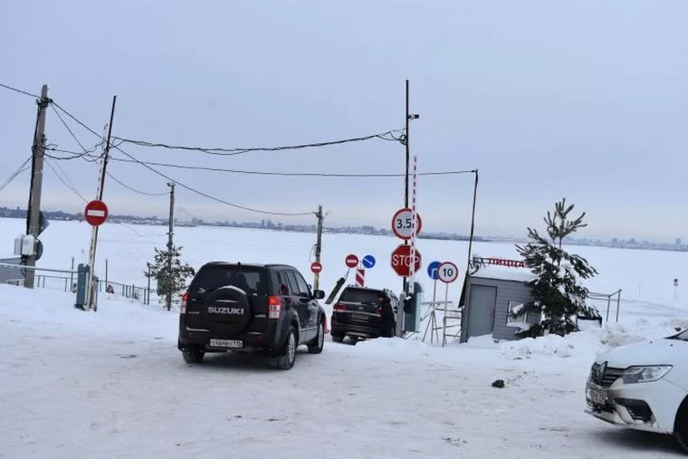 В Татарстане открылась ледовая переправа Верхний Услон – Аракчино