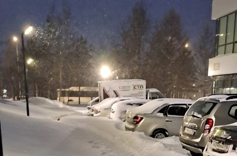 На востоке Татарстана за два дня выпала месячная норма снега