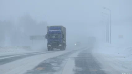 В Татарстане снова ожидается метель и сильный ветер