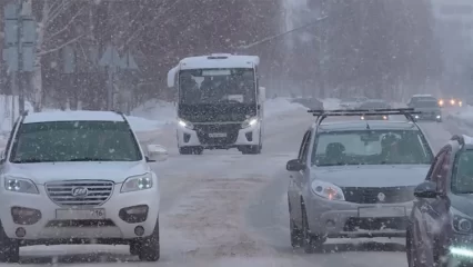 В Татарстане временно закрыли трассу М-5 для автобусов и грузовиков