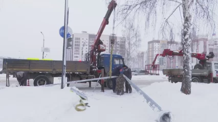 В Нижнекамске на дороге по пр. Вахитова установят освещение