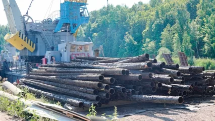 Завершился демонтаж старых трубопроводов в акватории Нижнекамского водохранилища