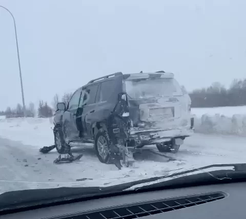 На трассе Челны – Нижнекамск из-за ДТП перекрыли движение