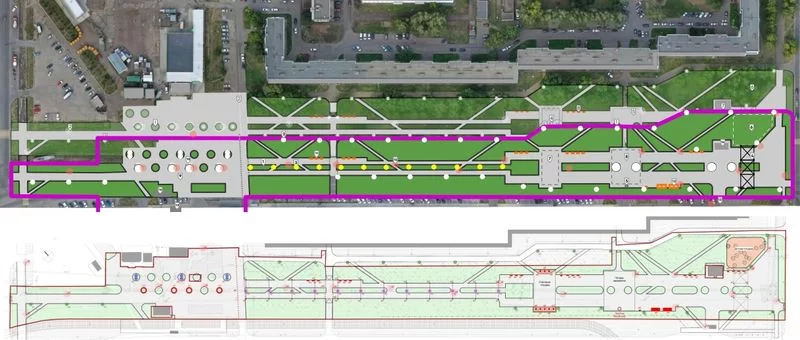 Мэр Нижнекамска представил проекты благоустройства двух бульваров