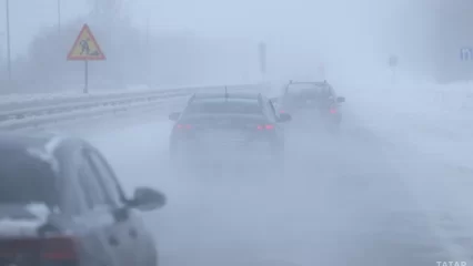 В Татарстане на трассе М-5 возобновили движение транспорта