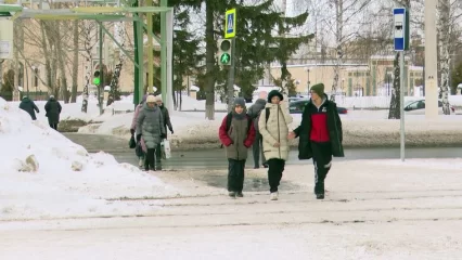 В Татарстане в начале марта ожидается потепление до +3 градусов