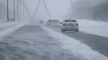 В Татарстане на трассе М-5 ограничено движение