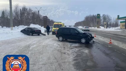 Два человека пострадали в ДТП на промзоне Нижнекамска