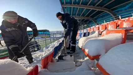 Нижнекамский стадион «Нефтехимик» готовят к началу футбольного сезона