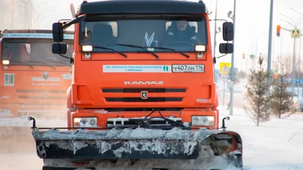 В Нижнекамске планируется срезание наледи по улице Студенческой