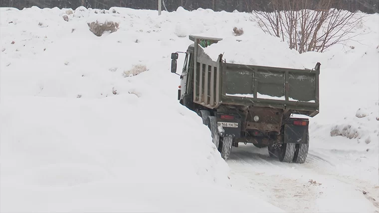 Нижнекамцам показали трёхдневный график уборки снега во дворах