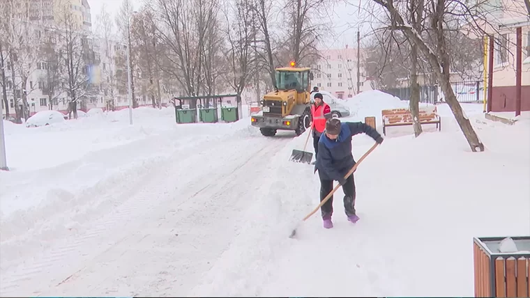 Пятница принесёт в Татарстан метель, ветер до 20 м/с и до -19 градусов холода