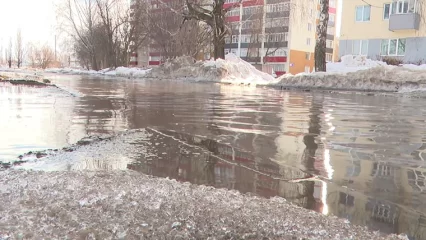 В сельских поселениях Нижнекамского района начались противопаводковые работы