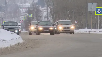 Под Нижнекамском временно перекроют дорогу из-за ремонта