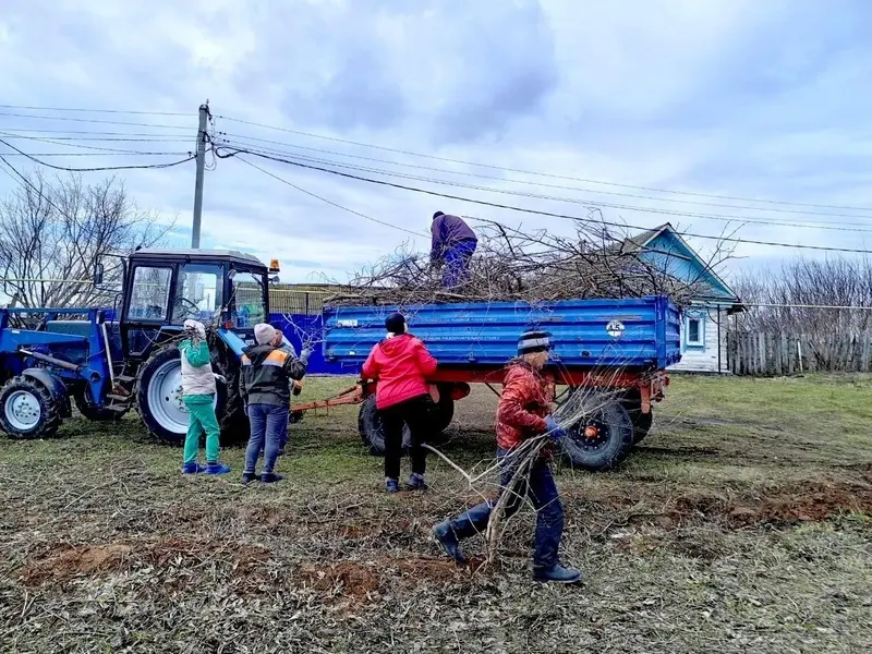 Жители Нижнекамского района присоединились к марафону чистоты