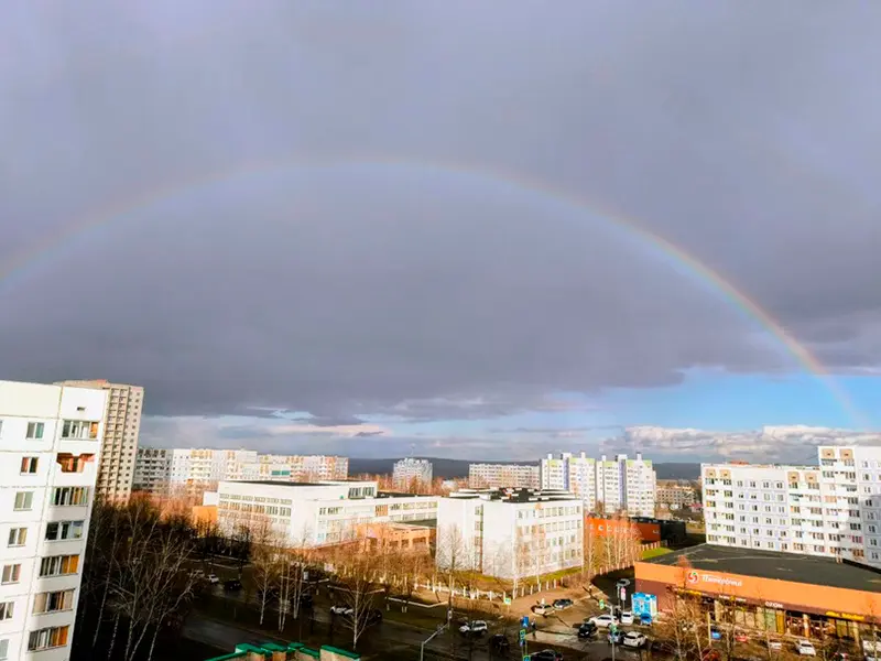 Фото радуги от Ирины Ященко