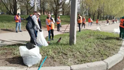 Рамиль Муллин поблагодарил нижнекамцев за участие в субботниках