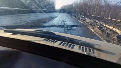 В мае запланирован ямочный ремонт на мосту на Южной автодороге в промзоне Нижнекамска