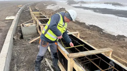 На обходе Нижнекамска и Набережных Челнов приступили к устройству шумозащитных экранов