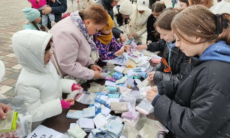 В Нижнекамске изготовили и отправили в зону СВО 45 тысяч комплектов сухого душа