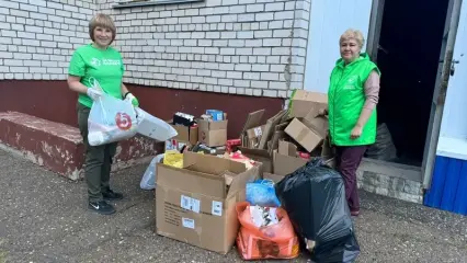 В Нижнекамске прошла акция по сбору макулатуры и картона