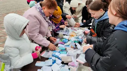 В Нижнекамске прошёл мастер-класс по изготовлению сухого душа