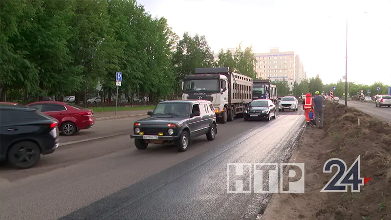 В Нижнекамске начался капитальный ремонт дороги по ул. Менделеева