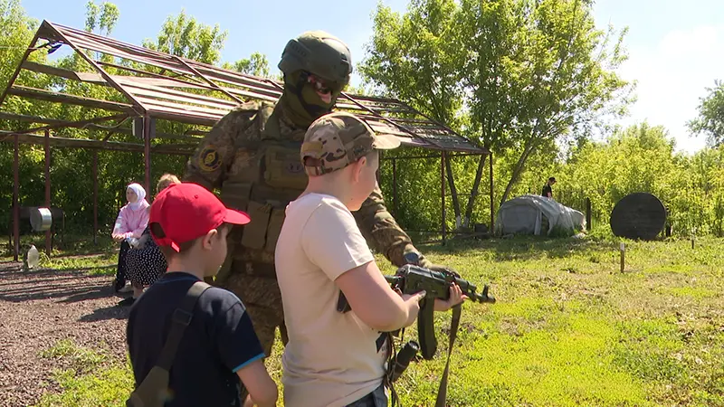 В День защиты детей в Нижнекамске организовали патриотический праздник