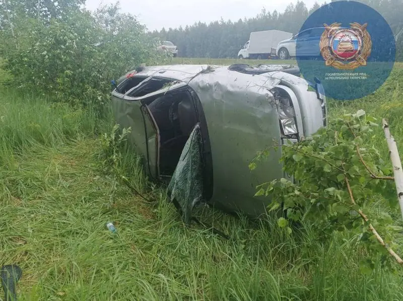 Водителя выбросило из салона авто: в Татарстане произошло смертельное ДТП