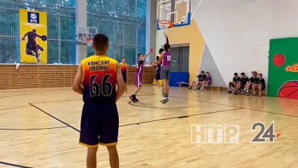 В Нижнекамске 31 команда приняла участие в турнире по баскетболу 3×3