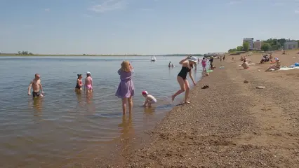 В Нижнекамске пять человек получили перегревание