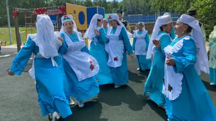 Сабантуй для пенсионеров в Нижнекамске