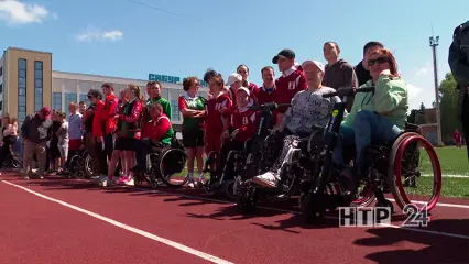 В Нижнекамске прошли чемпионат и первенство по легкой атлетике среди людей с ОВЗ