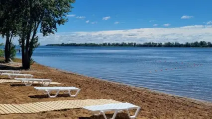 В Татарстане открылся новый пляж