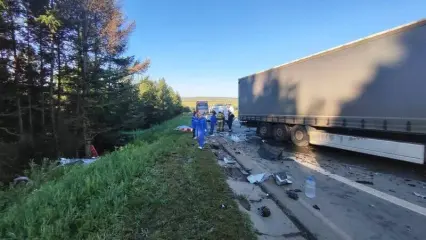 Семья из Оренбурга погибла в ДТП на трассе в Татарстане