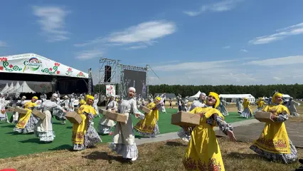 Федеральный Сабантуй в Йошкар-Оле (Республика Марий Эл)