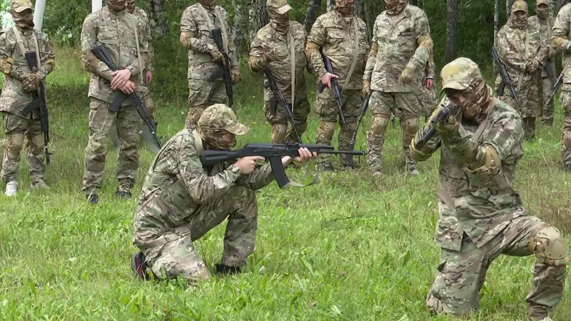 В Татарстане проходят курсы боевой подготовки контрактники из других регионов