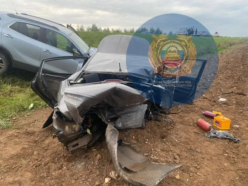 Пожилой мужчина погиб в аварии в Арском районе Татарстана, еще двое пострадали