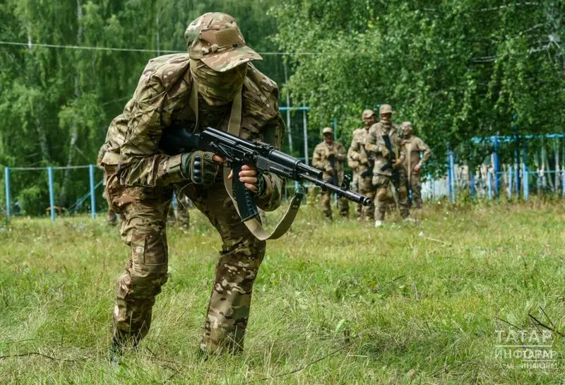 В Татарстане проходят курсы боевой подготовки контрактники из других регионов