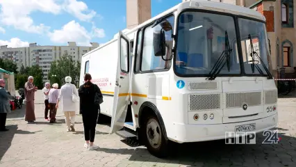 В Нижнекамске продолжается практика выездной диспансеризации